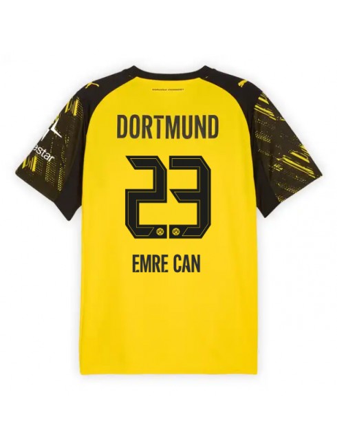Borussia Dortmund Emre Can #23 Heimtrikot 2025-26 Kurzarm Borussia Dortmund Emre Can #23 Heimtrikot 2025-26 Kurzarm